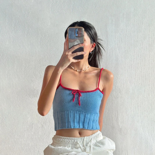 Knitted Ribbon Top